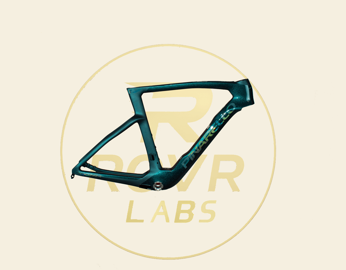 Vélo de route Pinarello sur mesure composé avec ROVR Labs