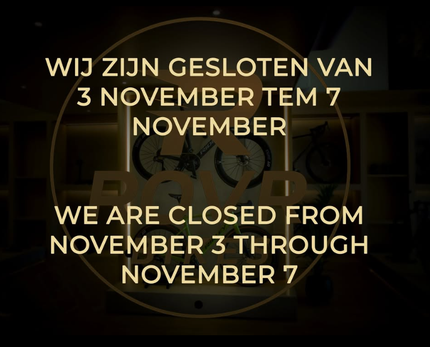 Herfst sluiting! - Autumn closure!