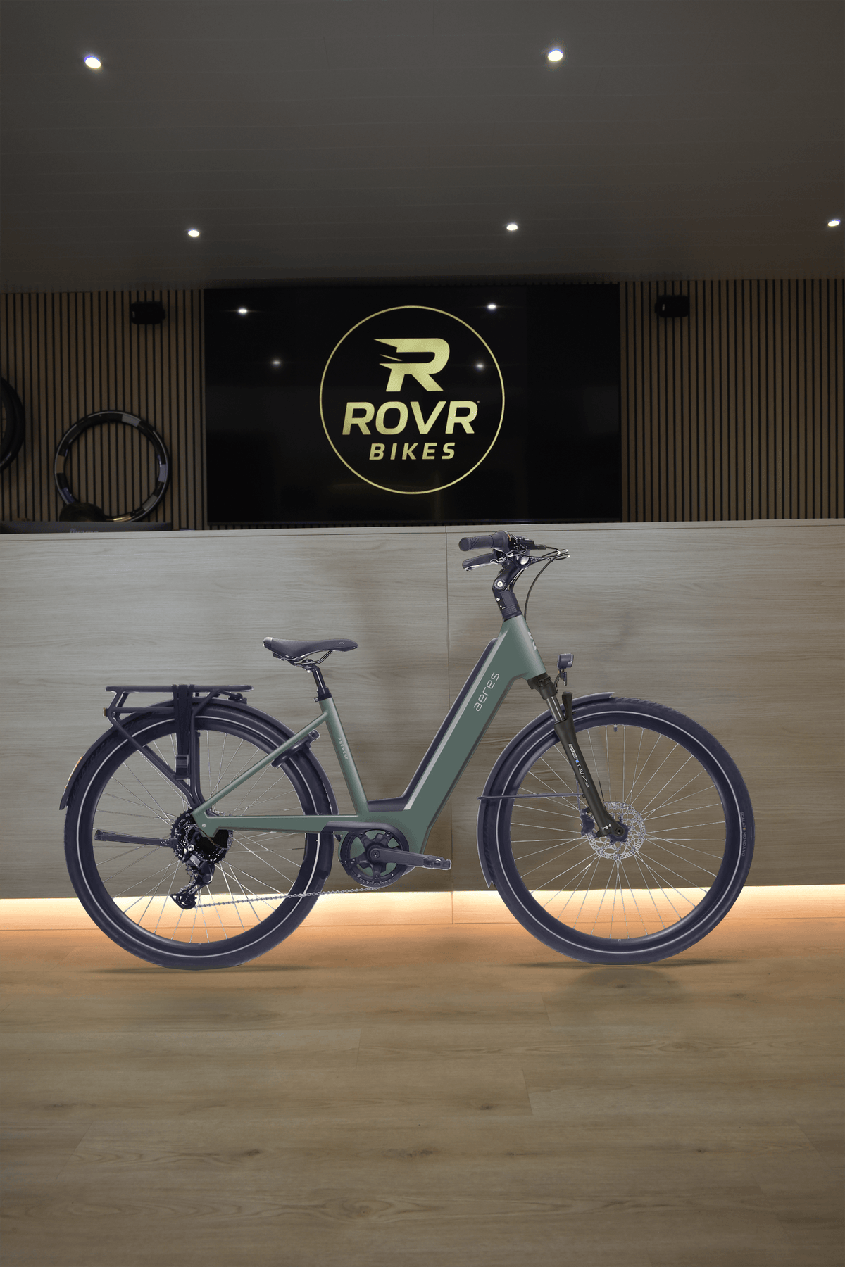 Aeres Antwerp2 AP9 elektrische stadsfiets bij ROVR Bikes Dendermonde