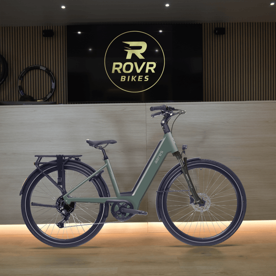 Aeres Antwerp2 AP9 elektrische stadsfiets bij ROVR Bikes Dendermonde