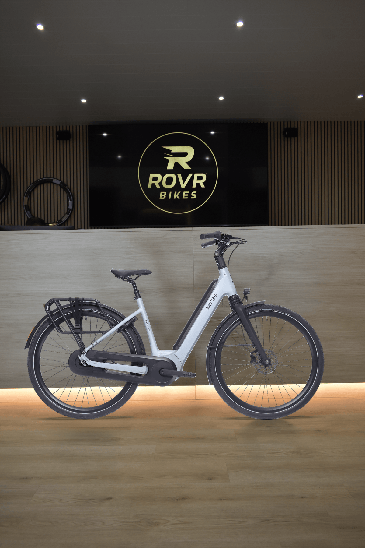 Aeres Antwerp AP5 elektrische stadsfiets bij ROVR Bikes Dendermonde
