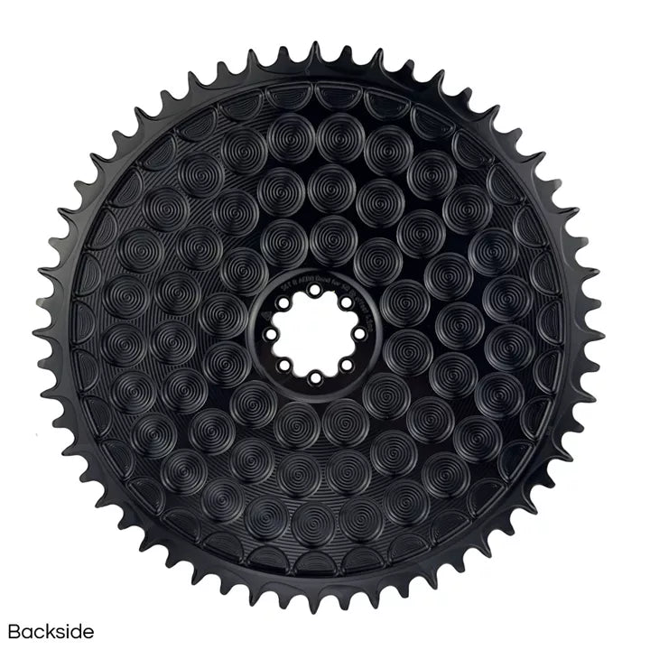 Alugear Round Aero Golf Ball for Sram 8-bolts