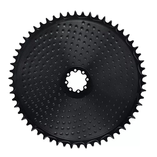Alugear Round Aero Golf Ball for Sram 8-bolts kettingblad bij ROVR Bikes Dendermonde