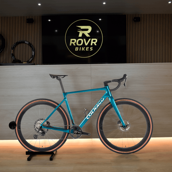 Colnago G4-X ICBL Blue gravelbike bij ROVR Bikes Dendermonde