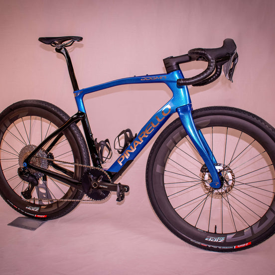 Custom gravel bike built with ROVR Labs