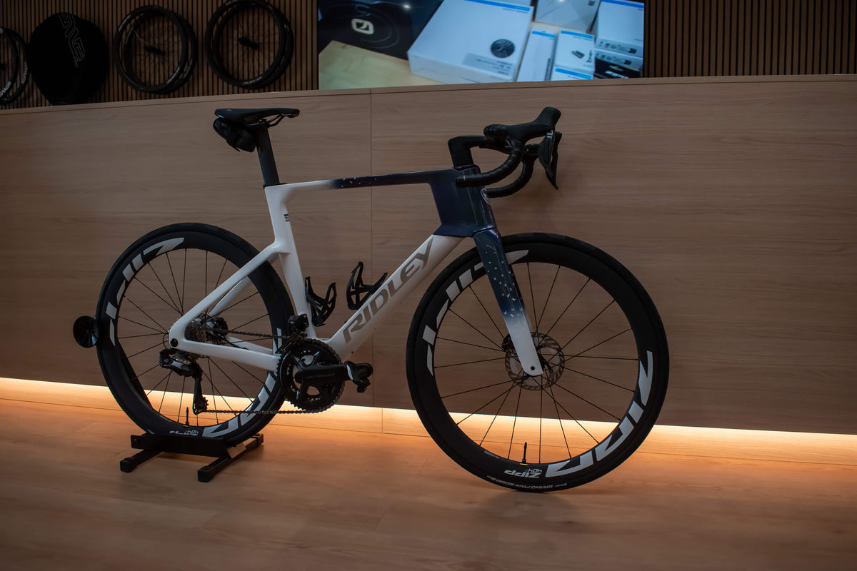Ridley Noah Tomorrowland custom build racefiets bij ROVR Bikes Dendermonde