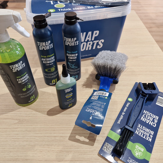 Fietsonderhoudsset 8-delig (wax of olie) bij ROVR Bikes Dendermonde