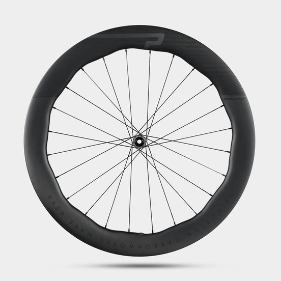 Princeton Wake 6560 Evolution II Disc Wielset bij ROVR Bikes Dendermonde