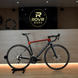 Ridley Falcn Black/White/Candy Red 3 at ROVR Bikes Dendermonde