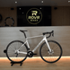 Ridley Falcn Pearl White/Silver 2 at ROVR Bikes Dendermonde