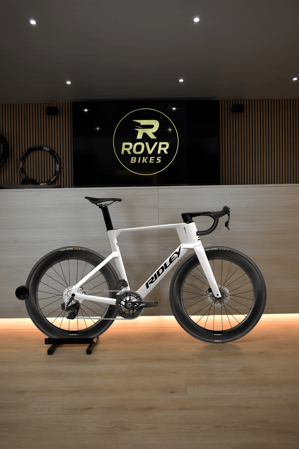 Ridley Noah Pearl White/Black 4 chez ROVR Bikes Dendermonde