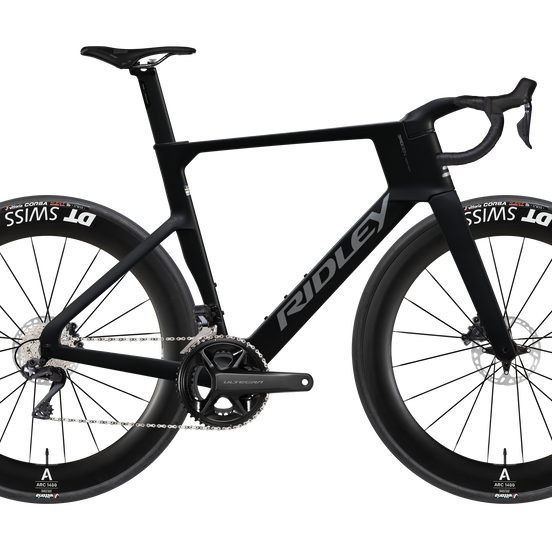 Ridley Noah Fast 3.0 Black/Empress Grey Metallic 2026 demo racefiets bij ROVR Bikes Dendermonde
