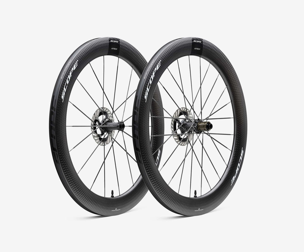 Paire de roues Scope Artech 6 Disc chez ROVR Bikes Dendermonde