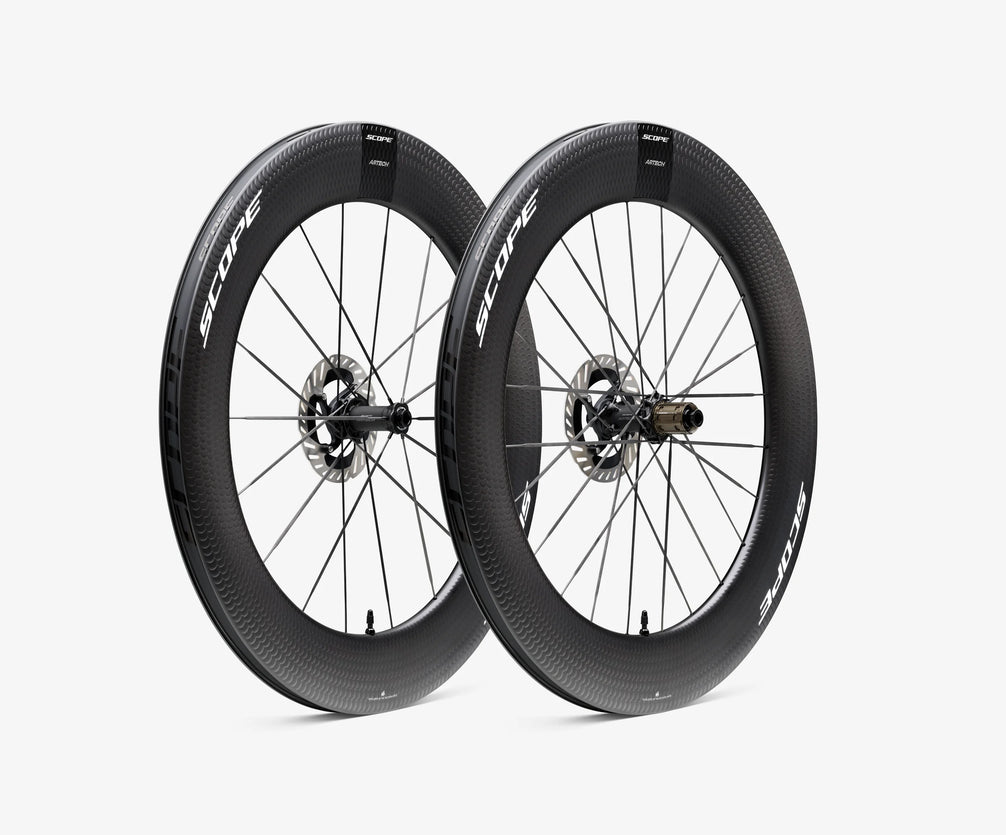 Paire de roues Scope Artech 8.T Disc chez ROVR Bikes Dendermonde