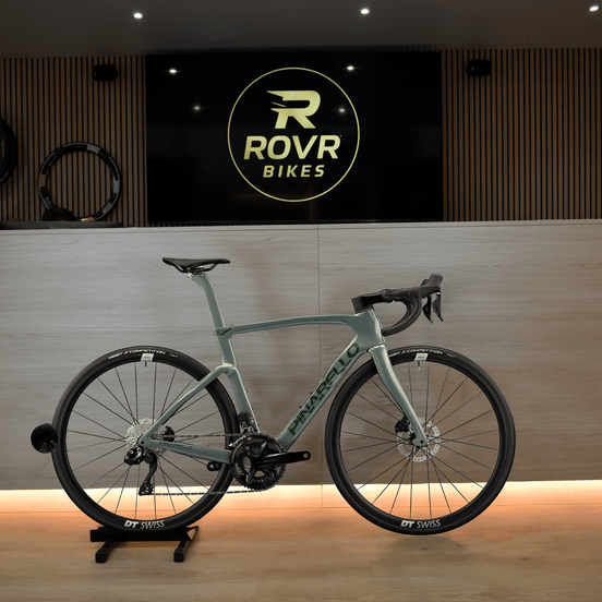 Pinarello F3 Emerald Shift bij ROVR Bikes Dendermonde