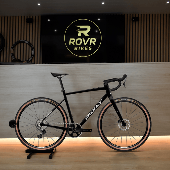 Ridley Kanzo Adventure Black/Silver bij ROVR Bikes Dendermonde