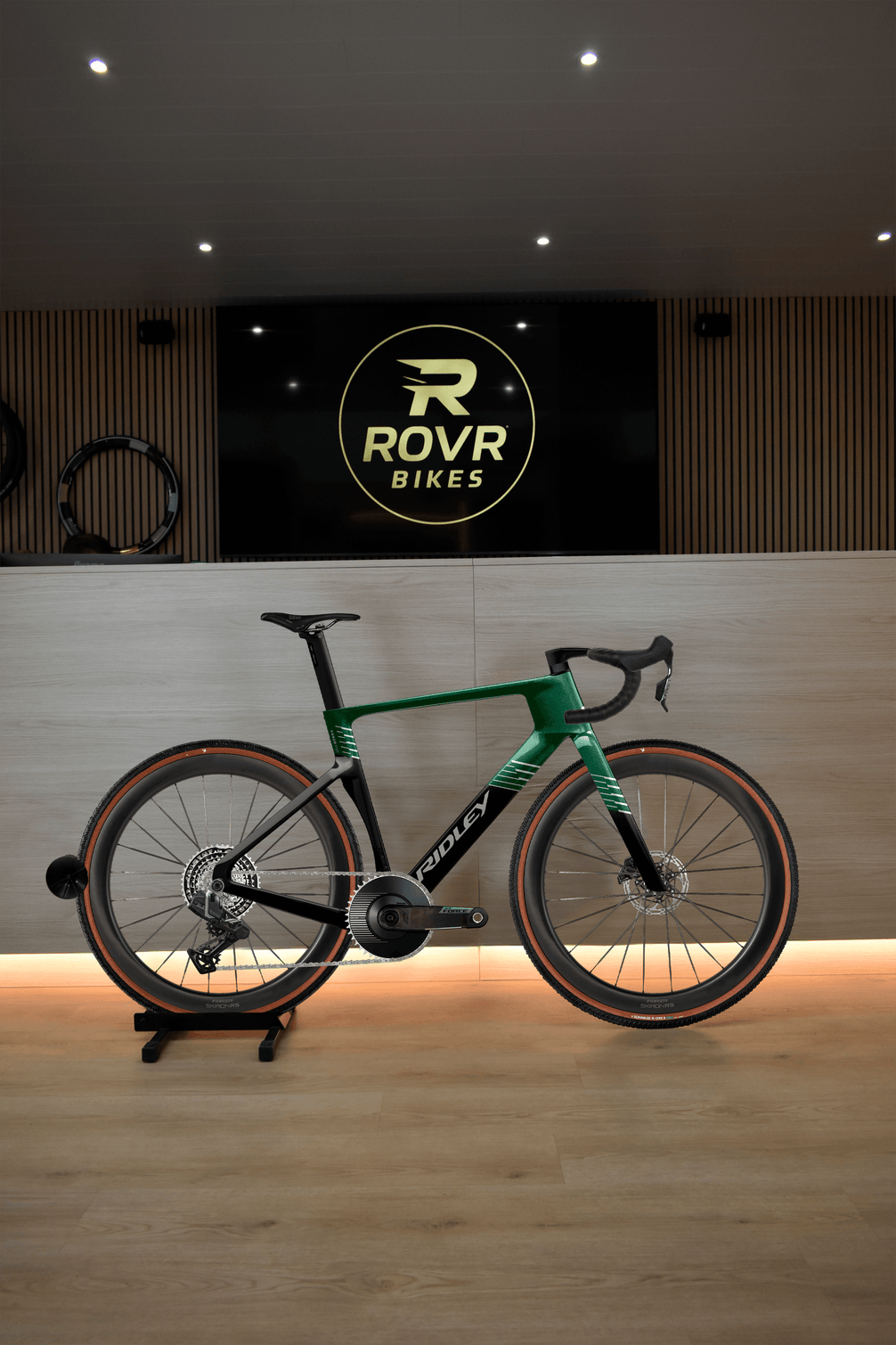 Ridley Kanzo Fast 2.0 Stellar Green/Black/Silver chez ROVR Bikes Dendermonde