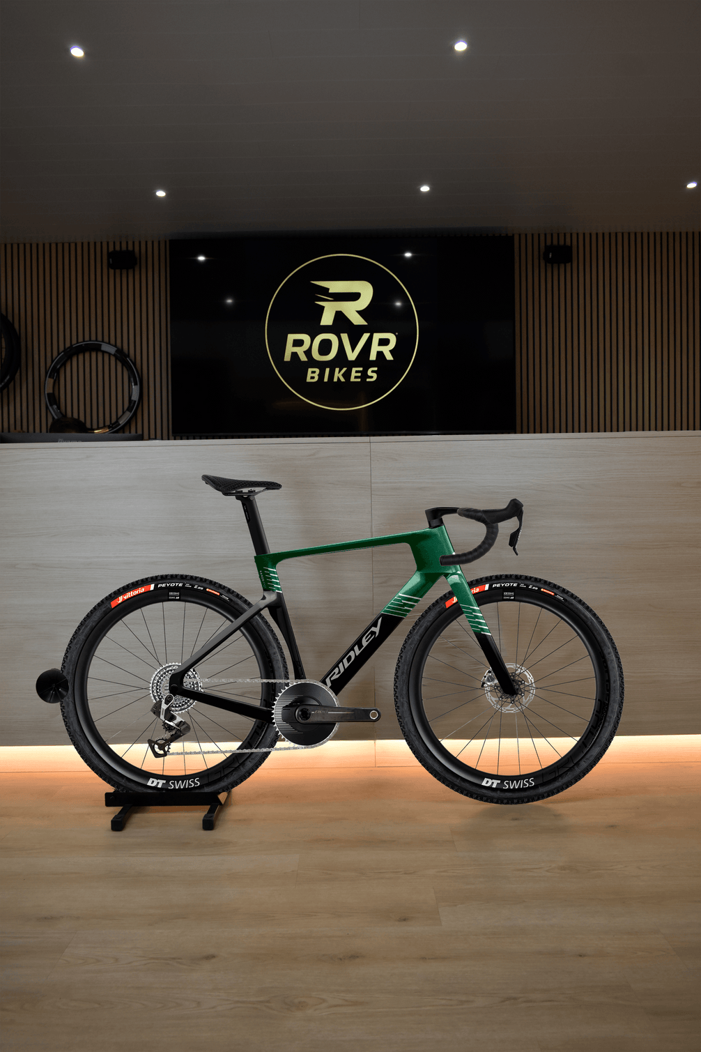 Ridley Kanzo Fast 2.0 Stellar Green/Black/Silver 2 chez ROVR Bikes Dendermonde