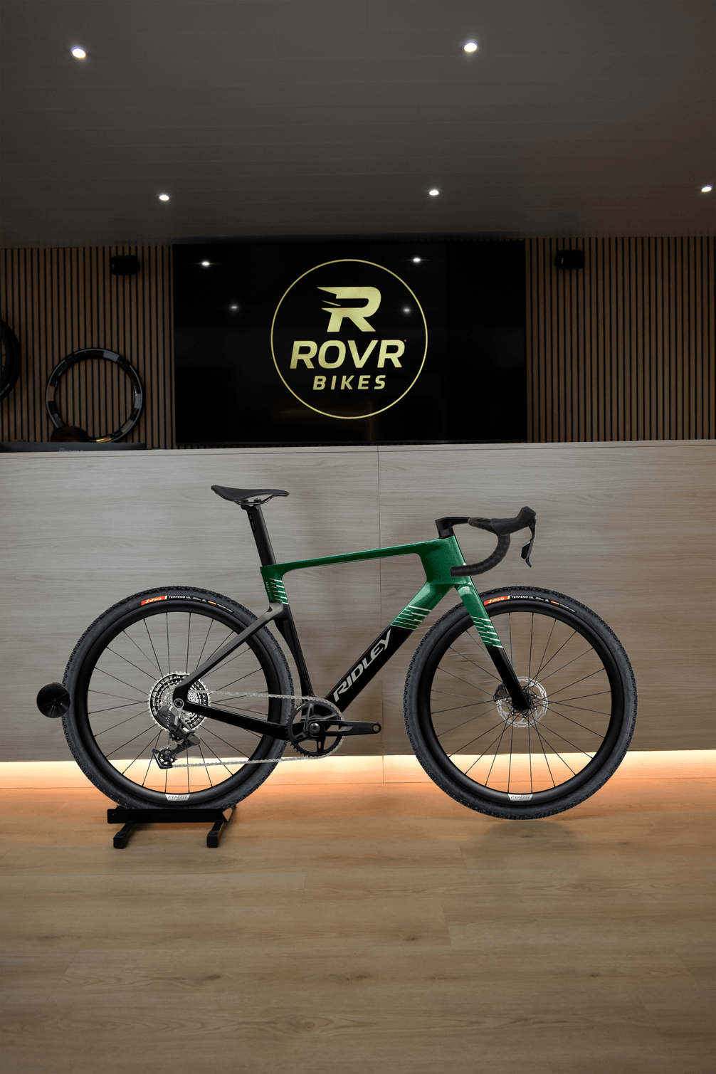 Ridley Kanzo Fast 2.0 Stellar Green/Black/Silver 3 chez ROVR Bikes Dendermonde