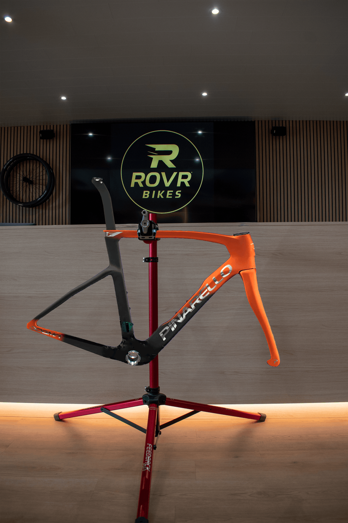 Dogma F Luxter Amber bij ROVR Bikes Dendermonde