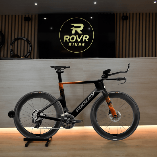 Ridley Triton Fast UD Carbon Red 3 at ROVR Bikes Dendermonde