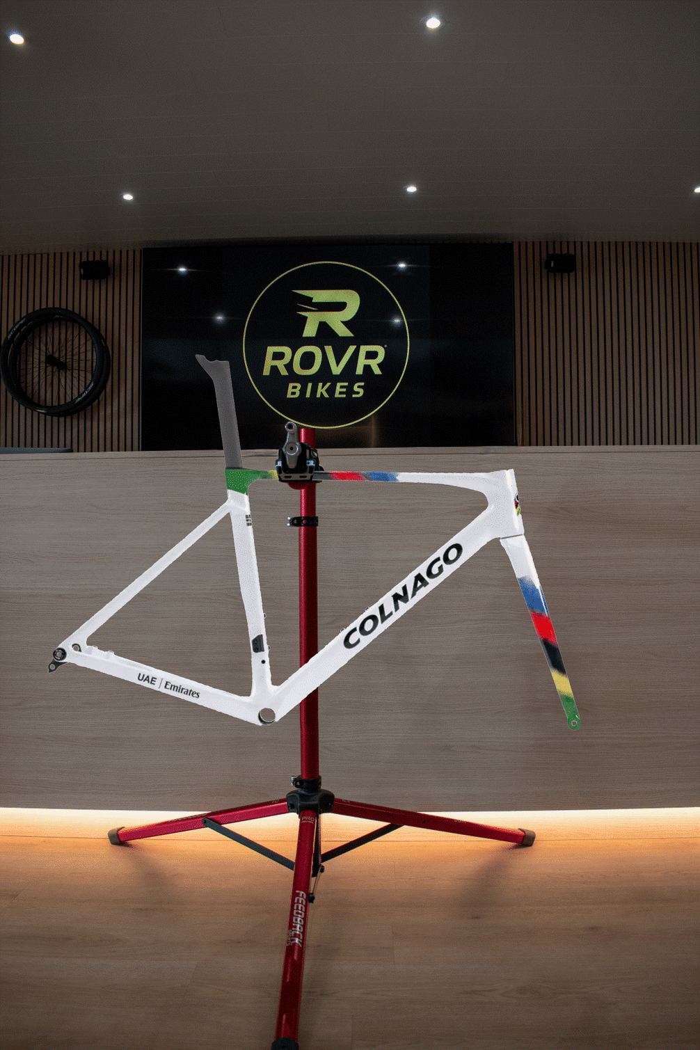 V5RS VRWC chez ROVR Bikes Dendermonde