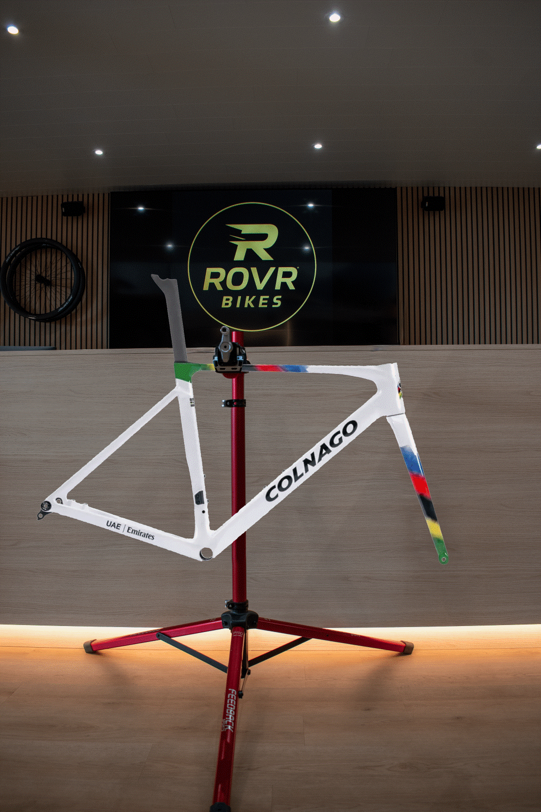 V5RS VRWC bij ROVR Bikes Dendermonde