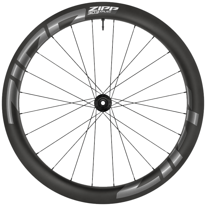 Zipp 303 XPLR S Disc Carbon grey wielset bij ROVR Bikes Dendermonde