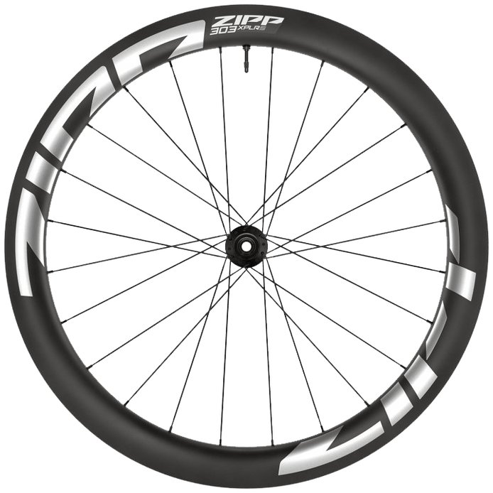 Paire de roues Zipp 303 XPLR S Disc Carbon white chez ROVR Bikes Dendermonde